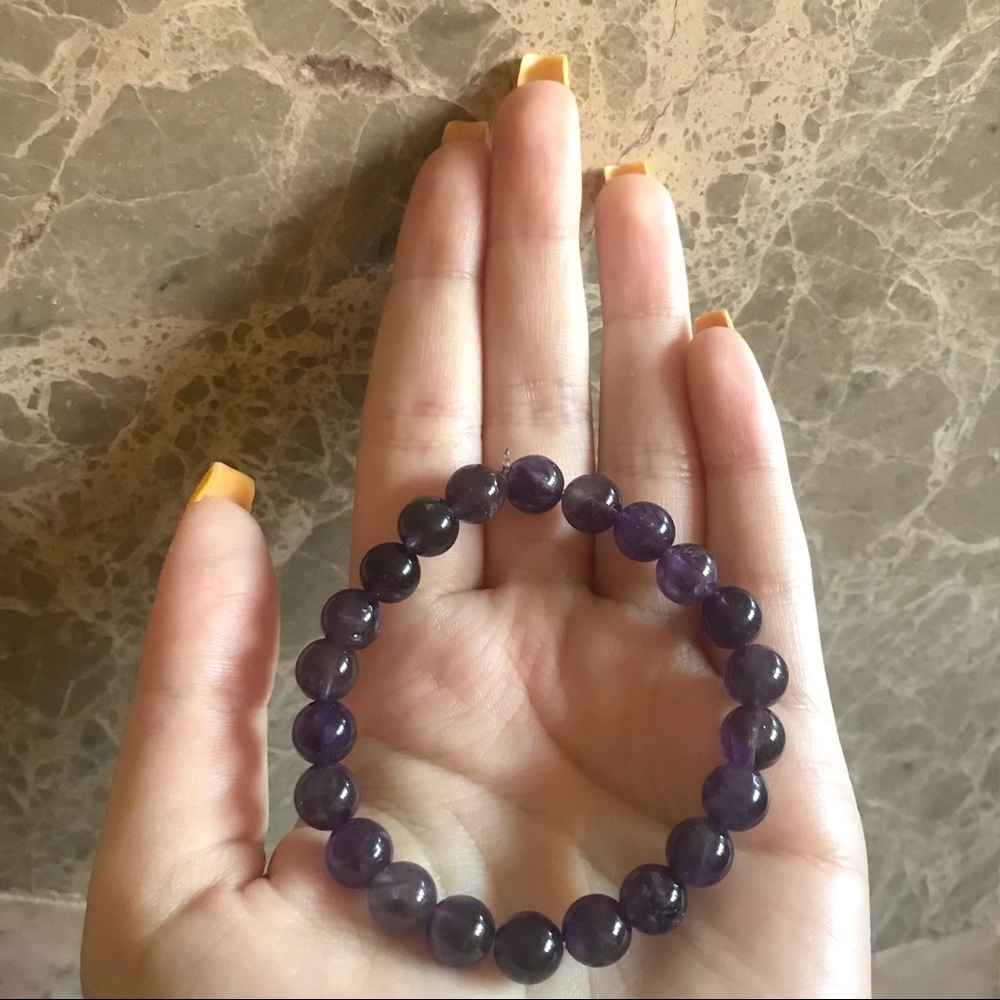 Amethyst Bracelet (Handmade)